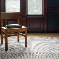 Hooper Handwoven Wool Rug - Grey - Our Boat House