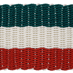 Rope Doormat - Italian Flag