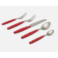 Jones Flatware Set - Red - Our Boat House