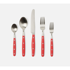 Jones Flatware Set - Red - Our Boat House