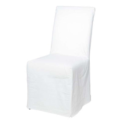 Laguna Beach Slipcovered Dining Chairs in Luna White - FLOOR SAMPLE / WAREHOUSE STOCK - Our Boat House