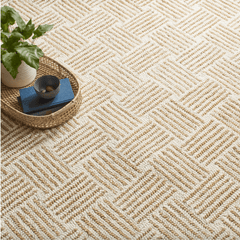 Layers Hand Hooked Wool Rug - Ochre - Our Boat House