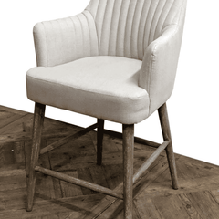 Liza Upholstered Counter Stool - Our Boat House