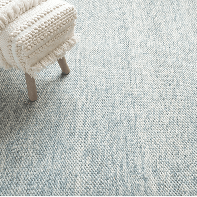 Loggia Sky Handwoven Wool Rug - Our Boat House