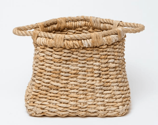 Lucas Banana Bark Wicker Baskets - Two Sizes - Our Boat House