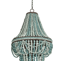 Malibu Chandelier - Blue - Our Boat House