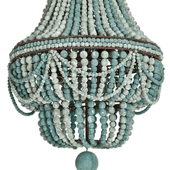 Malibu Chandelier - Blue - Our Boat House