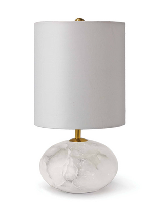 Alabaster Orb Mini Lamp