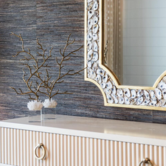 Monroe Oyster Shell Mirror