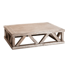 Mykonos Medium Rectangle Coffee Table - Our Boat House