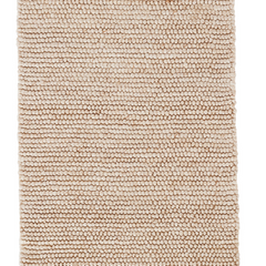 Niels Handwoven Wool/Viscose Rug - Latte