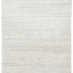 Nordic White Loom Knotted Rug - Our Boat House