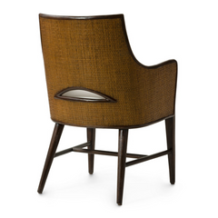 Avon Dining Arm Chair - Dark Walnut