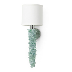 Recycled Seaglass Sconce