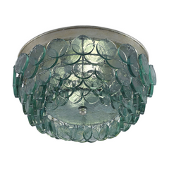 Brielle Recycled Glass Flush Mount