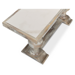 Stella Double Pedestal Console Table