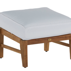 Cape Cod Ottoman - Natural Teak