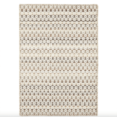 Poppy Natural Handwoven Wool Rug - Our Boat House