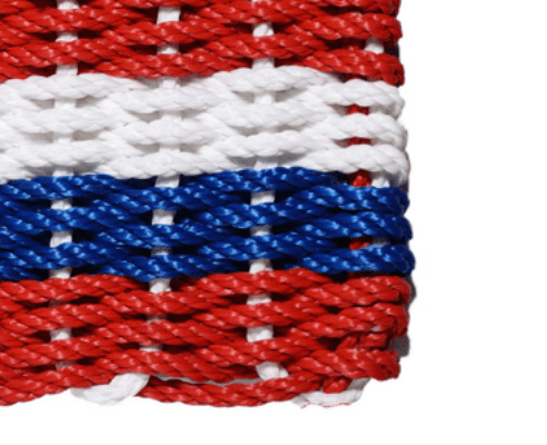 Rope Doormat - Patriotic Stripes - Our Boat House