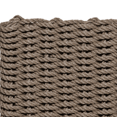 Rope Doormat - Taupe Solid - Our Boat House