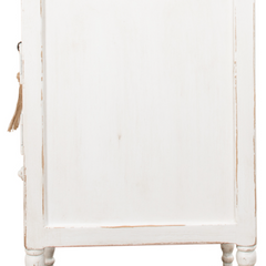 Rosalee Vintage Coastal Night Stand Two Tone Finish- Right Hinge