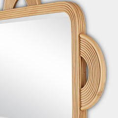 Samson Rectangular Mirror - Tan - Our Boat House