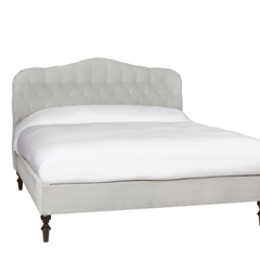 Santa Cruz Upholstered Queen Bed - Our Boat House