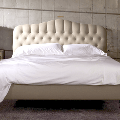 Santa Cruz Upholstered Queen Bed - Our Boat House