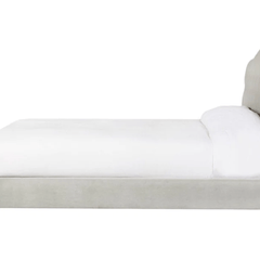 Santa Cruz Upholstered Queen Bed - Our Boat House