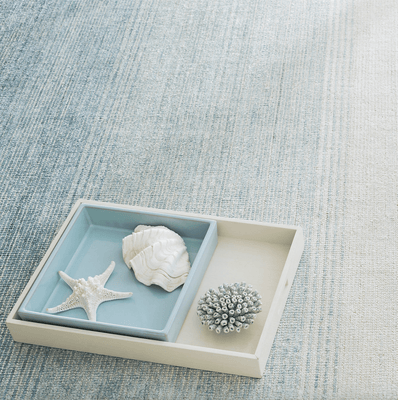 Sky Moon Handwoven Cotton/Viscose Rug - Our Boat House