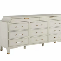 Sofie Cerused White Dresser