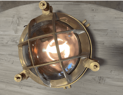 Solid Brass Four Bar Light - Our Boat House