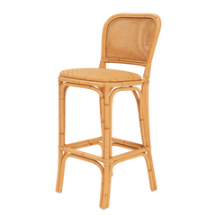 Tatum Woven Rattan Bar Stool