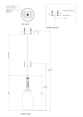 Tidewater Pendant - Our Boat House