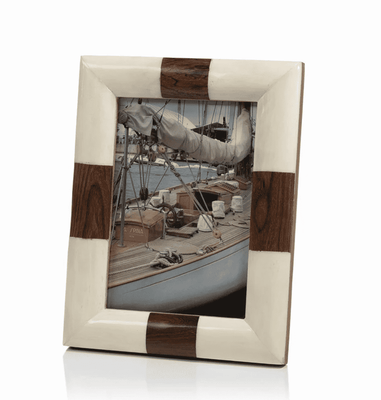 White Bone Photo Frame - Two Sizes - Our Boat House