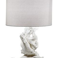 Westwind Driftwood White Table Lamp