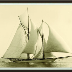 Yacht: Imagination I - Framed Giclee