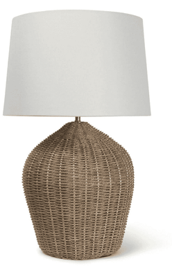 Georgian Table Lamp - Natural