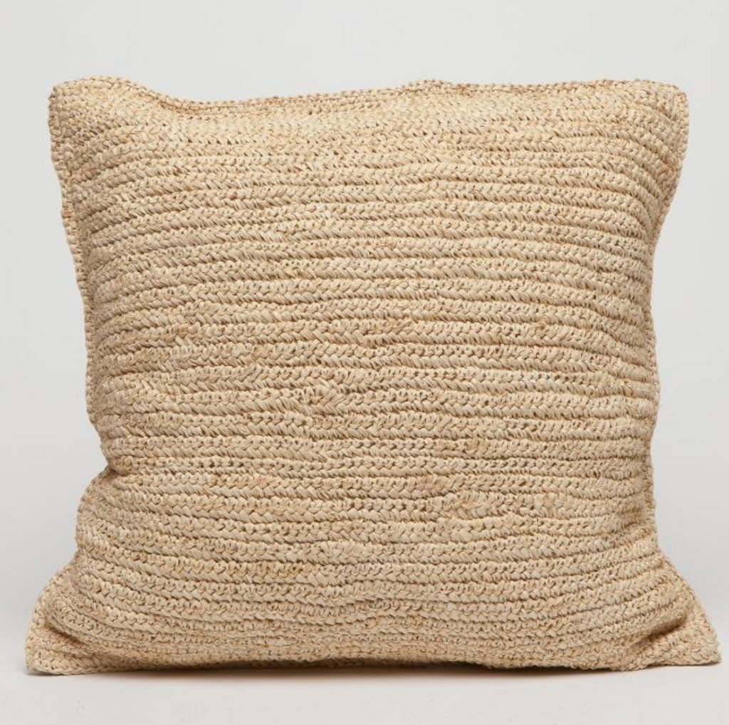 Aylah Solid Woven Cottage Coastal Throw Pillow - On Sale - Bed Bath &  Beyond - 36272296