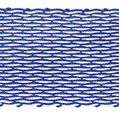 Rope Doormat - Blue & White Wave
